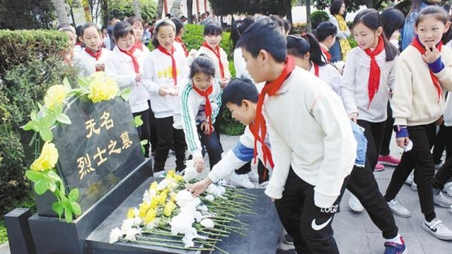 清明時節祭英烈 繼承遺志再前行